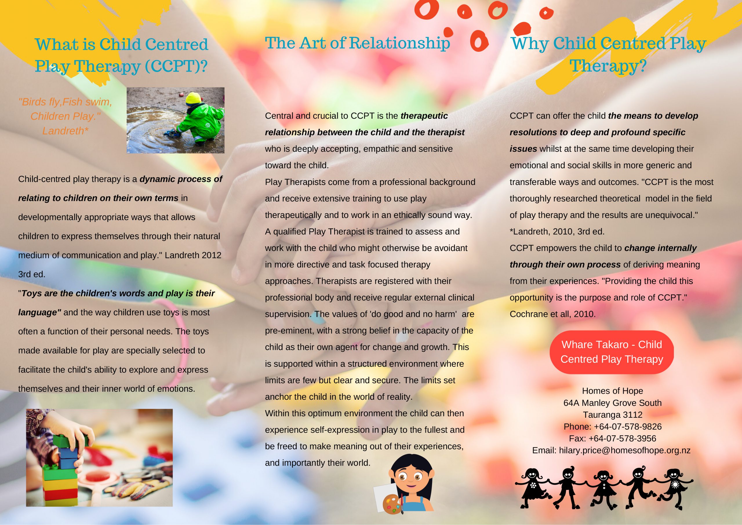 What is Child Centred Play Therapy
